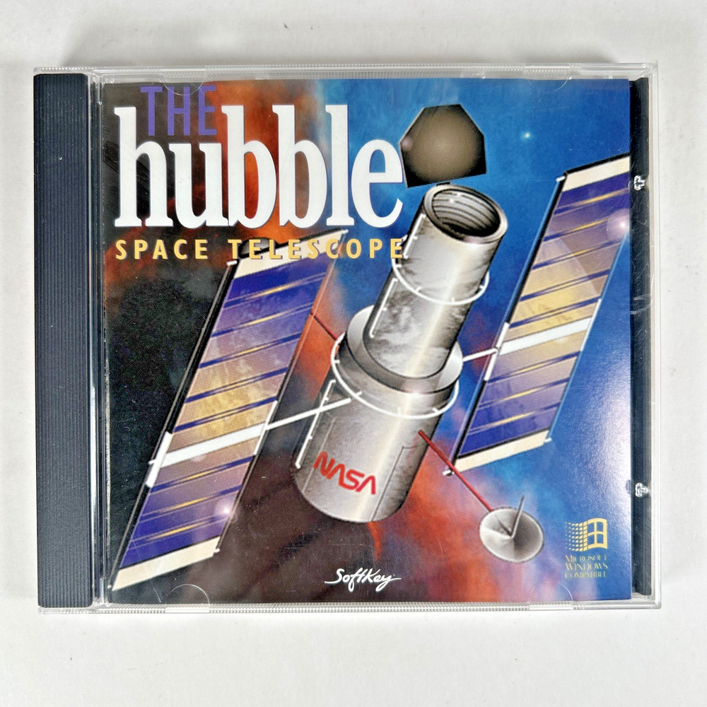 The Hubble Space Telescope 1995 Software For Windows PC CD-ROM Softkey