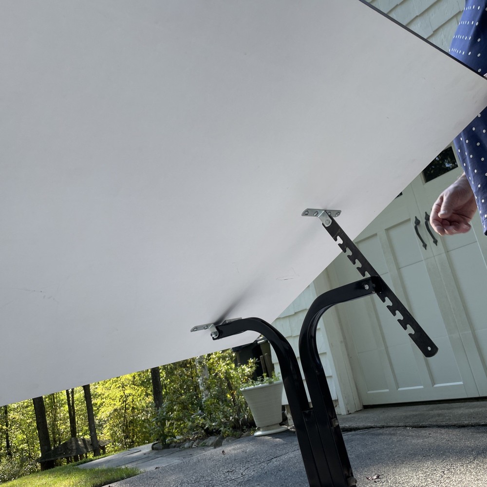 White Drafting Craft Art Desk Tilting Table 42"x30" Adjustable Settings