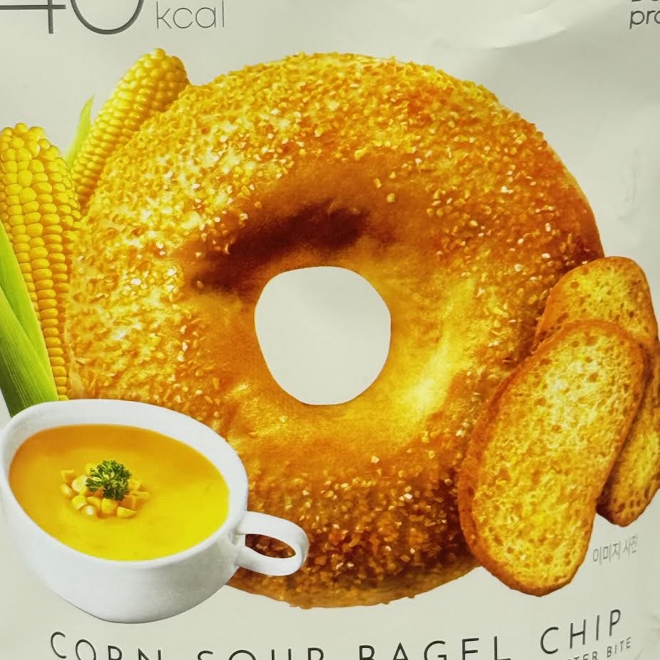 Delight Project Corn Soup Bagel Chip 55g玉米濃湯口味 貝果餅乾