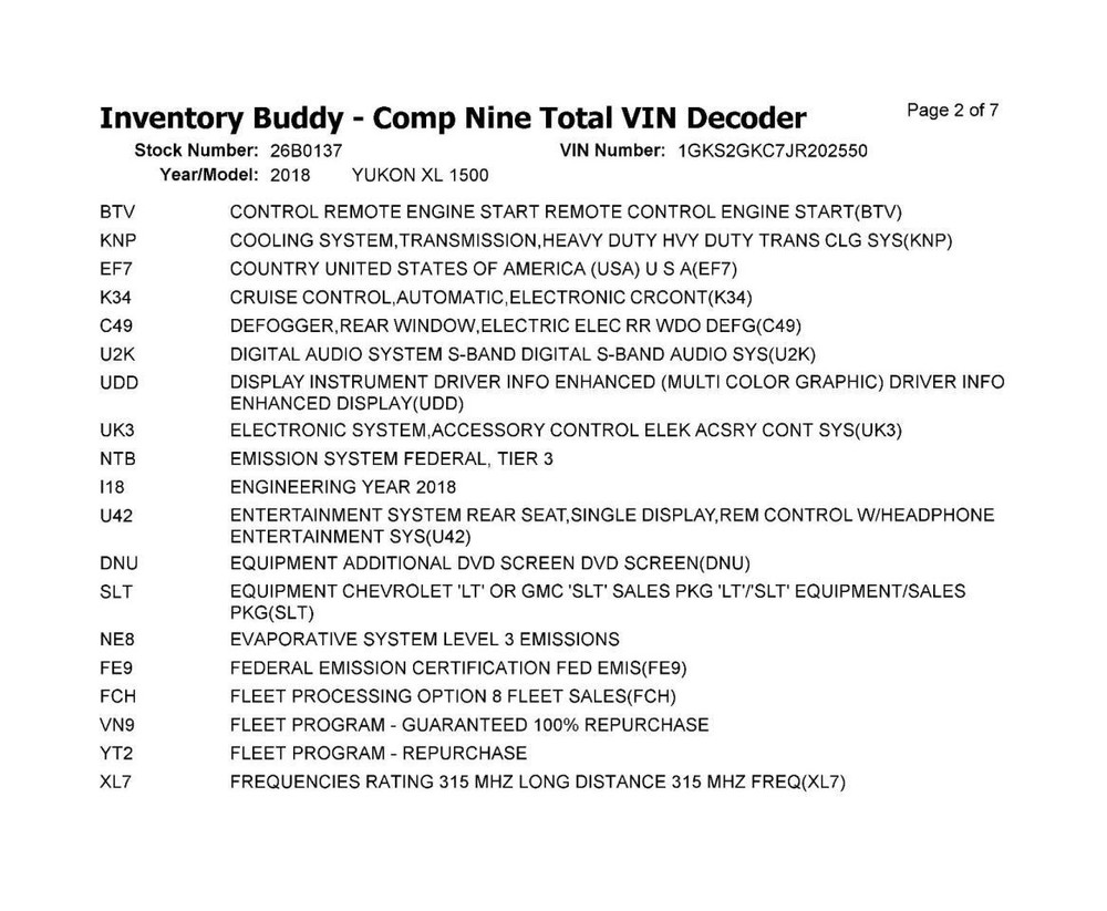 YUKONXL15 2018 Air Shutter 2124184