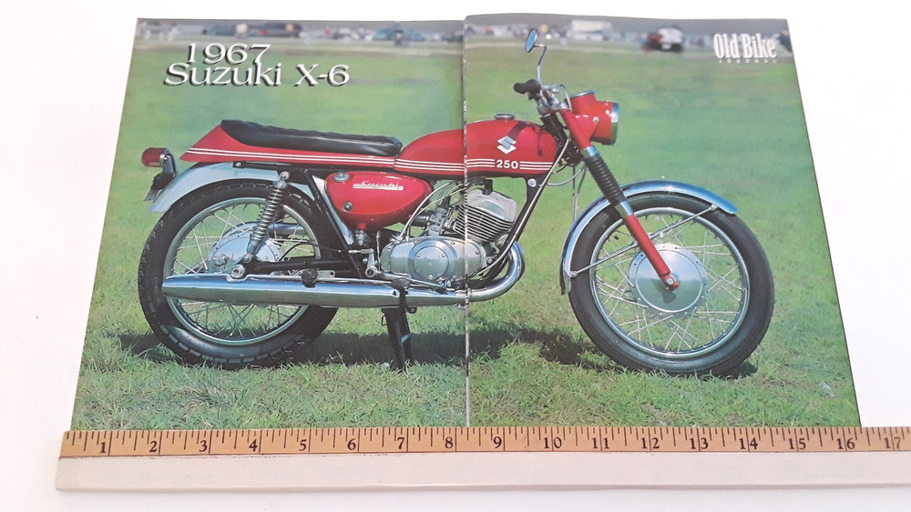 1967 SUZUKI X-6 ORIGINAL 1994 ARTICLE