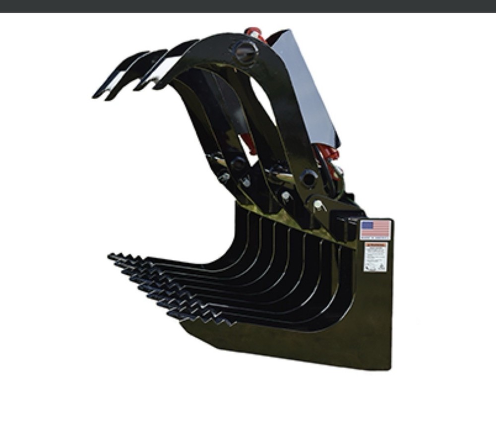 SKIDLOADER ROOT GRAPPLE BUCKET