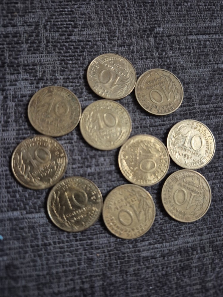 France 10 Centimes Coin