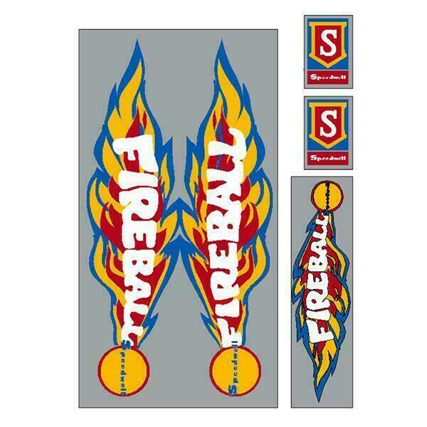 Speedwell Fireball dragster decal set