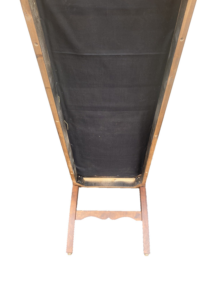 64841 Decorator Window Bench Stool with scrolled iron Sides