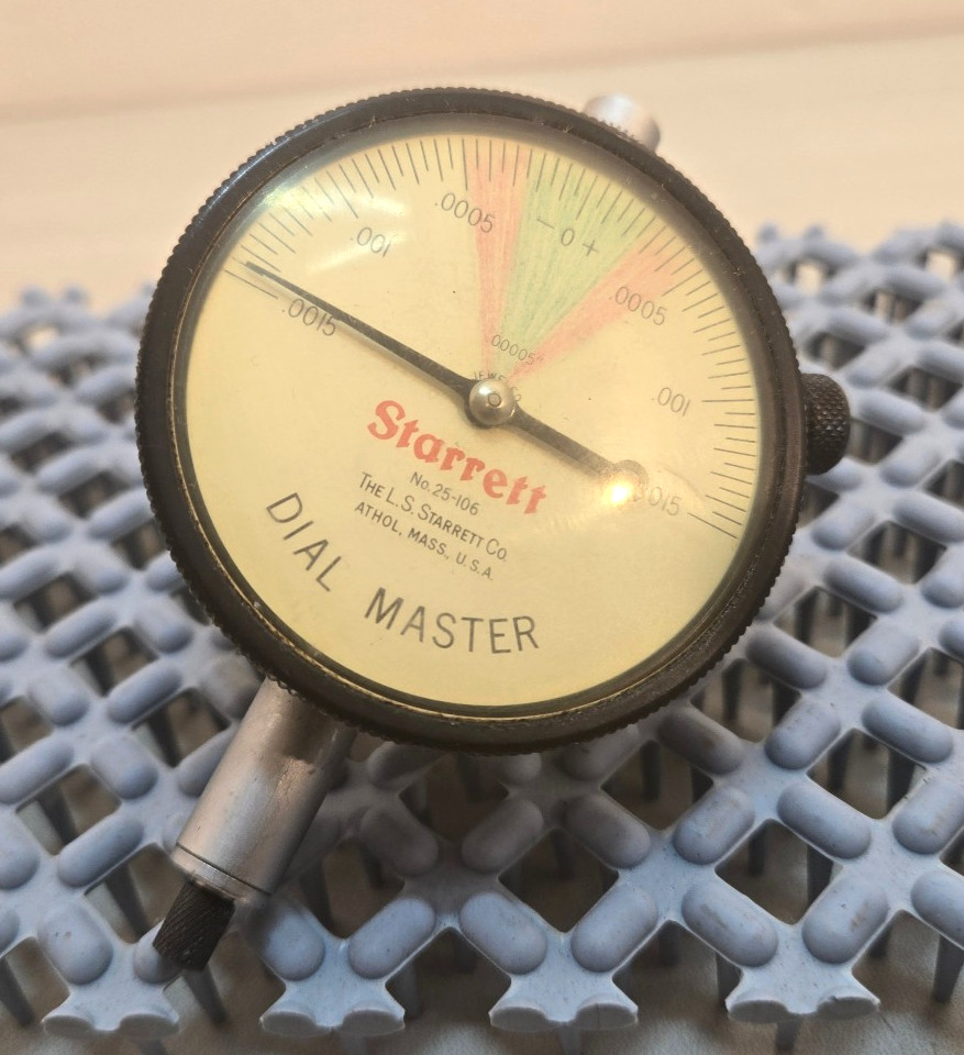 Starrett Dial Master No. 25-106 .00005