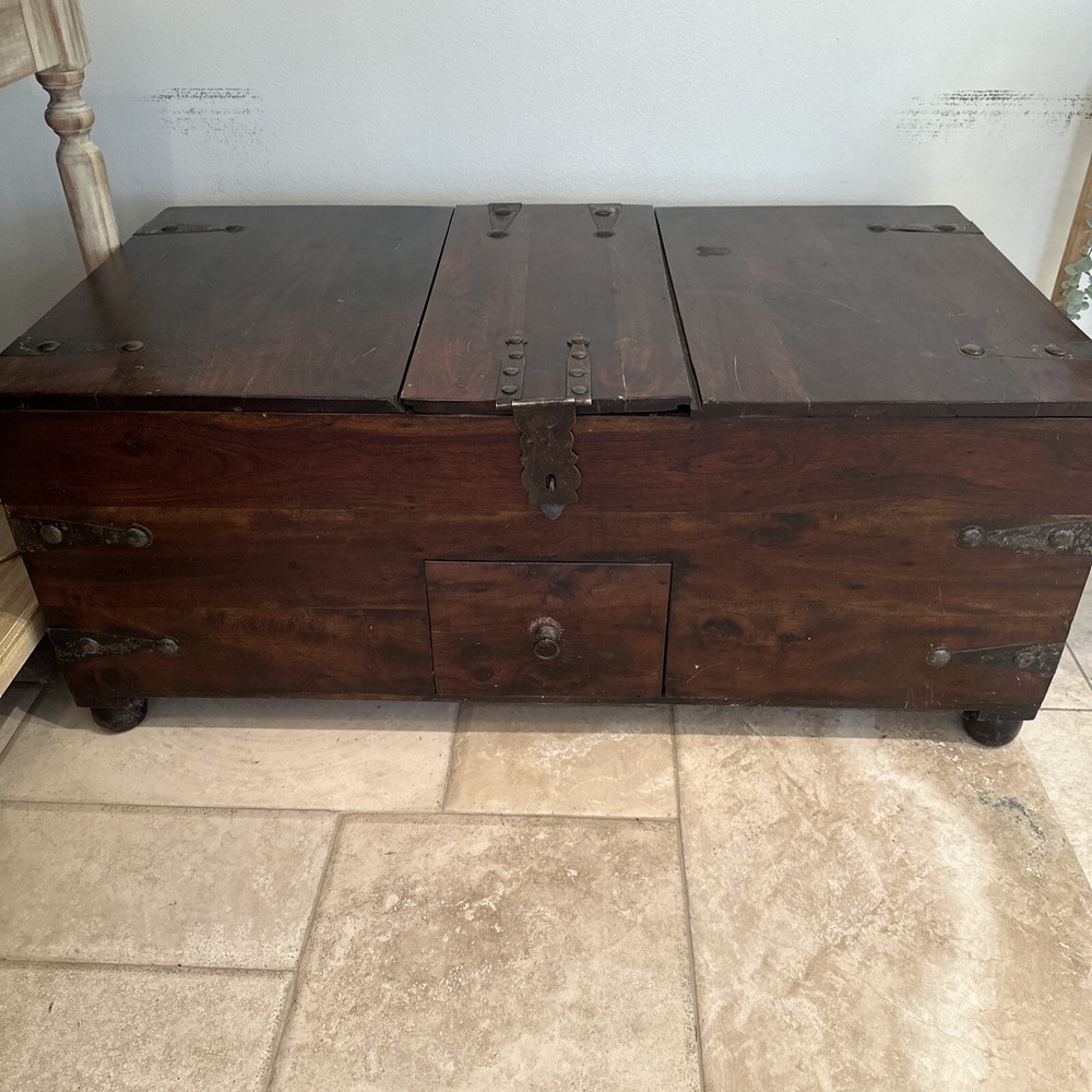 Crate&Barrel TAKA Trunk Coffee Table