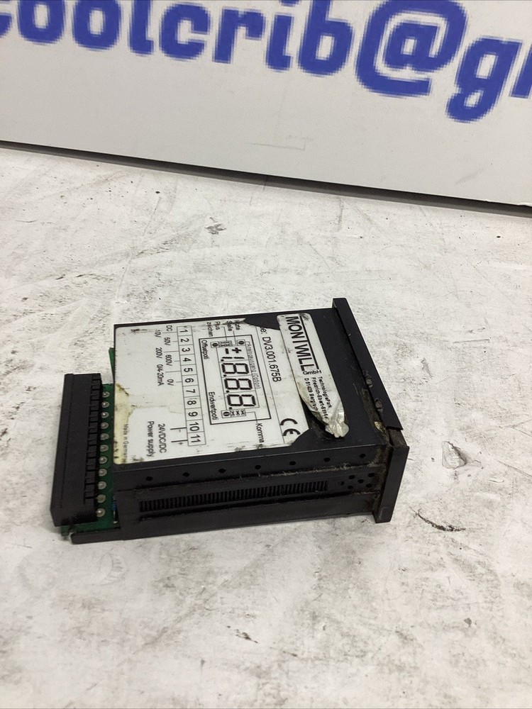 Montwill Digital Panel Meter DV3001675B I-166