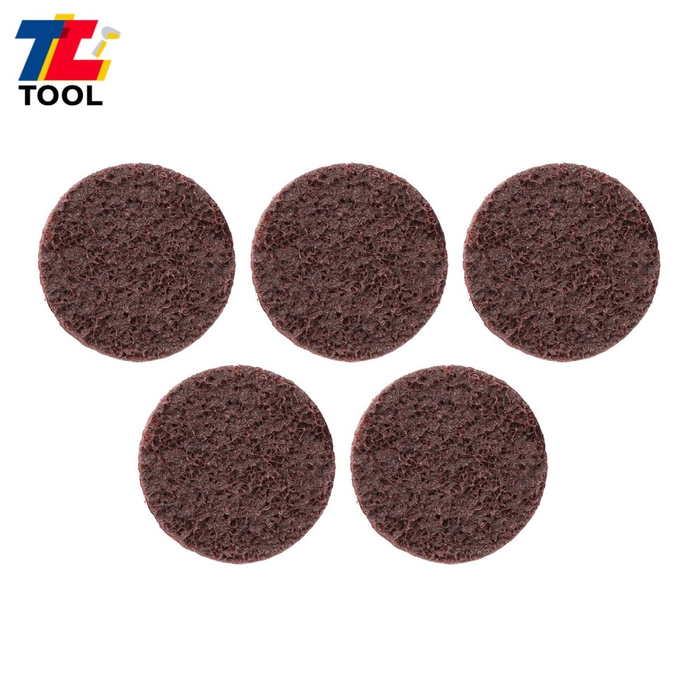 25 Pack Surface Conditioning Quick Change Discs 2" Red Medium Prep Pad Discs