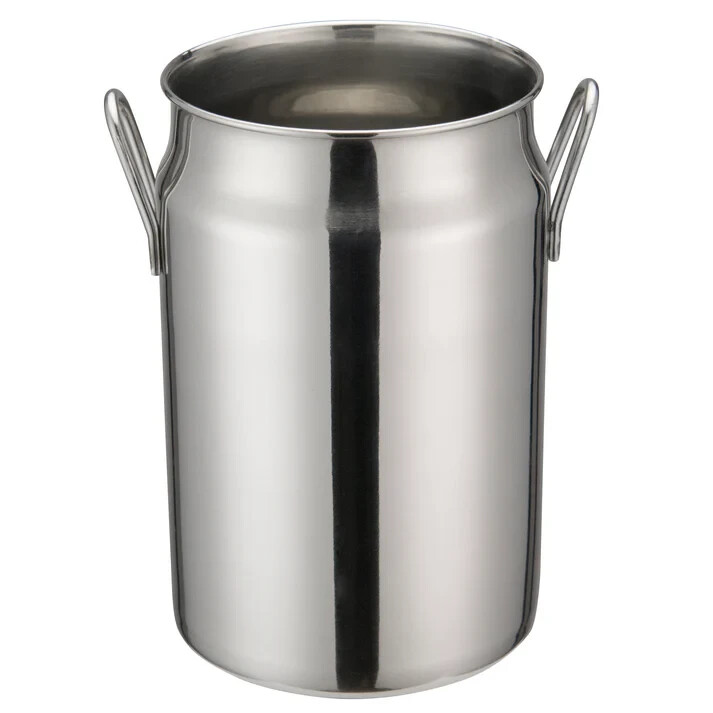 WINCO Mini Serving Milk Can, Silver
