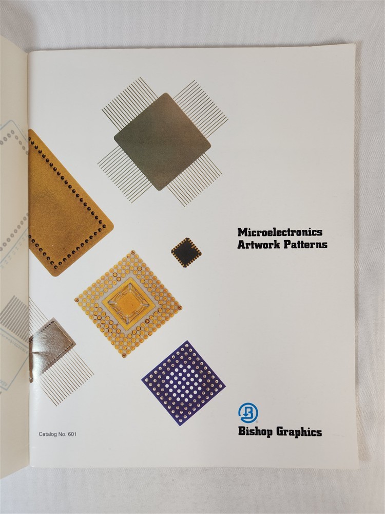 Bishop Graphics Microelectronics Artwork Patterns 1984 Catalog Westlake Village