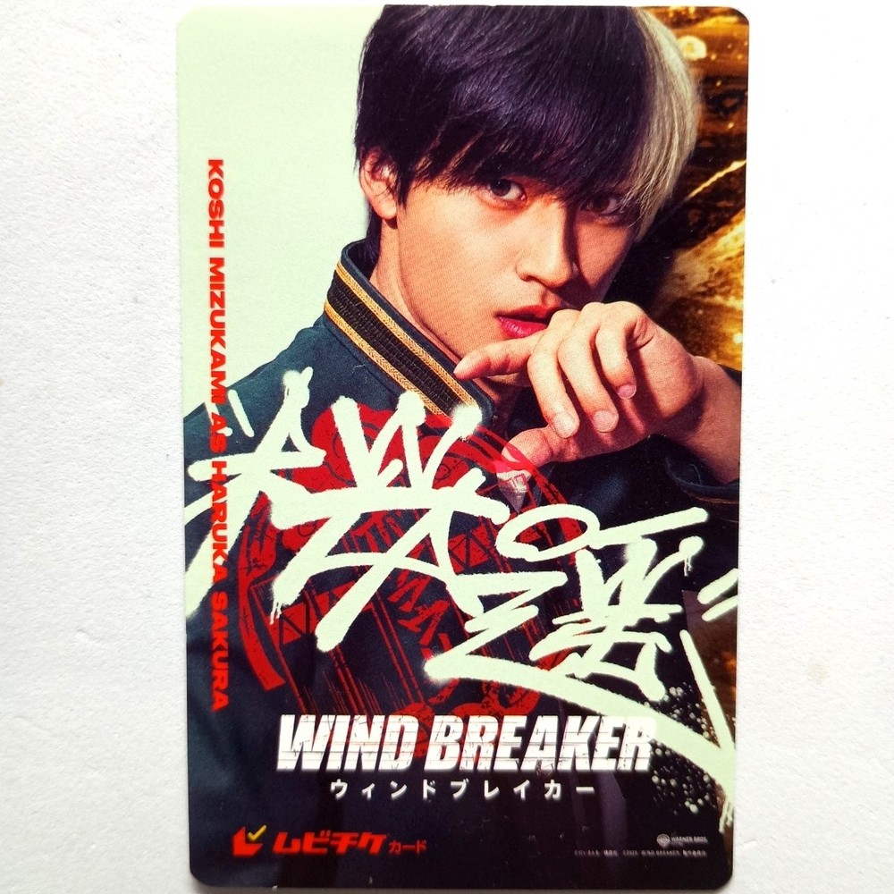 WIND BREBKER Ticket PScratch Scraping Cannot be Viewed Koji Mizukami