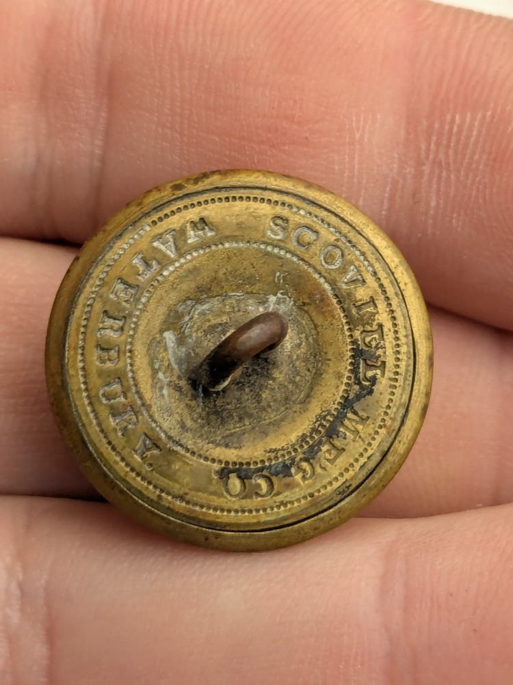 1860-70s - Eagle General Service Uniform Button Original - M2C