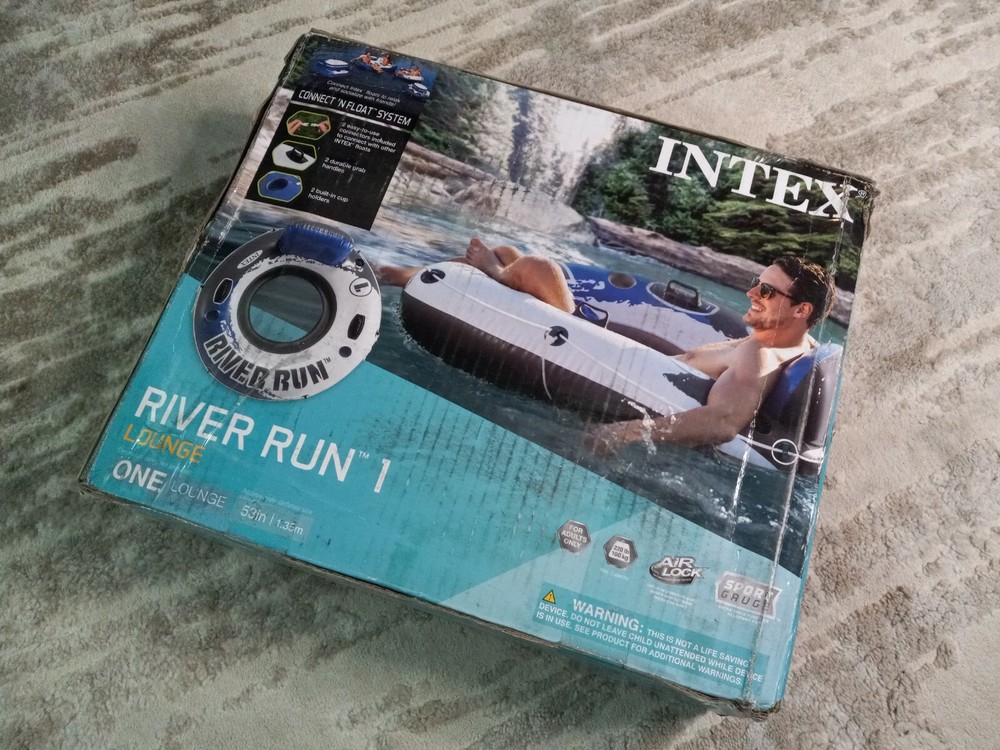 Intex River Run 1 Lounge Connect N Float System New