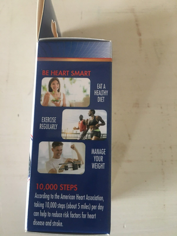Smart Heart Multifunction Clip On Belt Pedometer