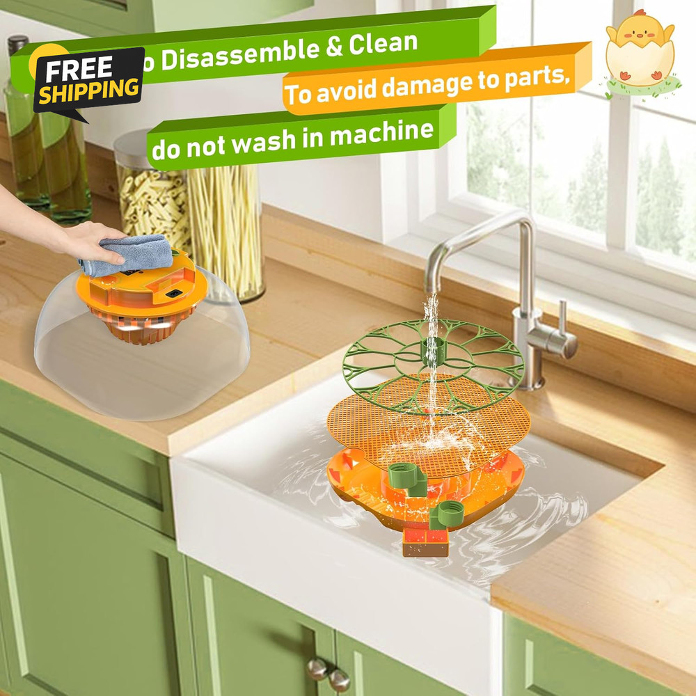 Incubators for Hatching Eggs, 12 Egg Incubator with Automatic Egg Turning