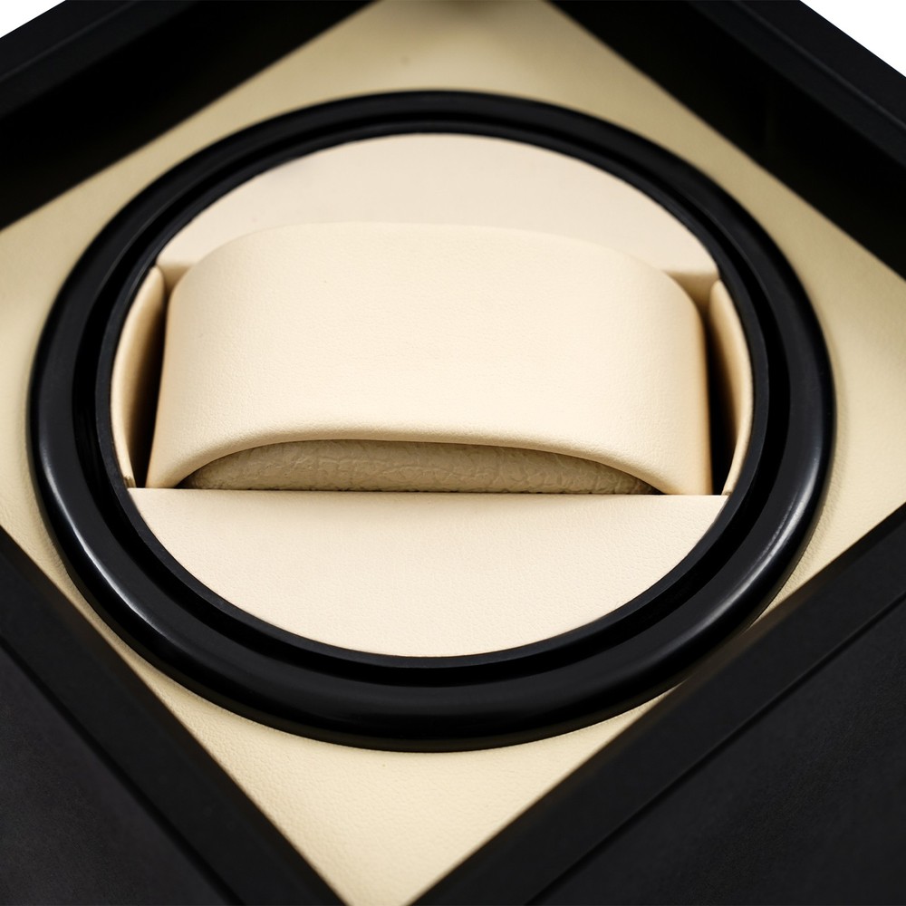 Luxury Display Automatic Watch Winder Storage Box Pu,Solid Wood,Sponge For Gift