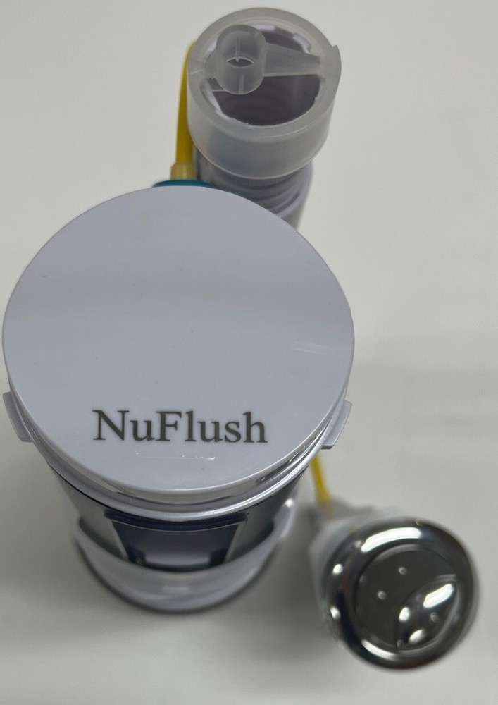 2.5-inch, Dual Flush Valve has adjustable Overflow Tube, Cable activated Flush.