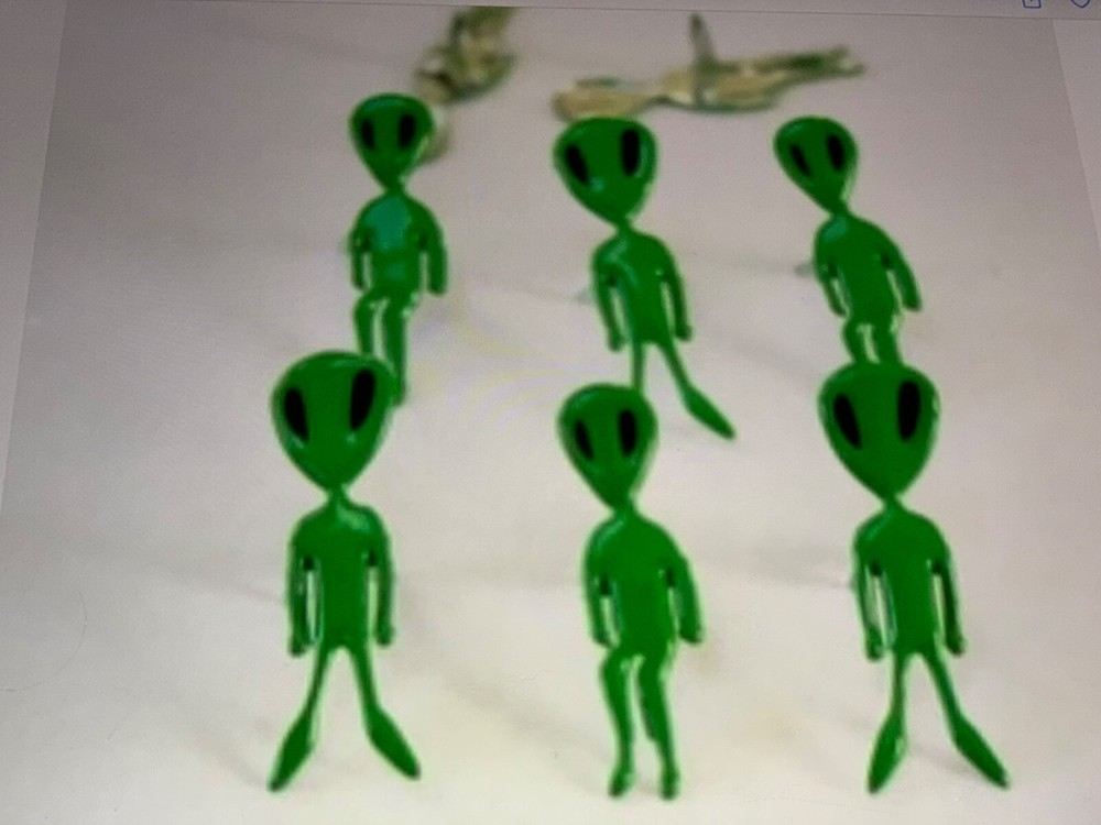 BRADS ALIEN BRADS 12 PCS ALIEN BRADS ALIENS