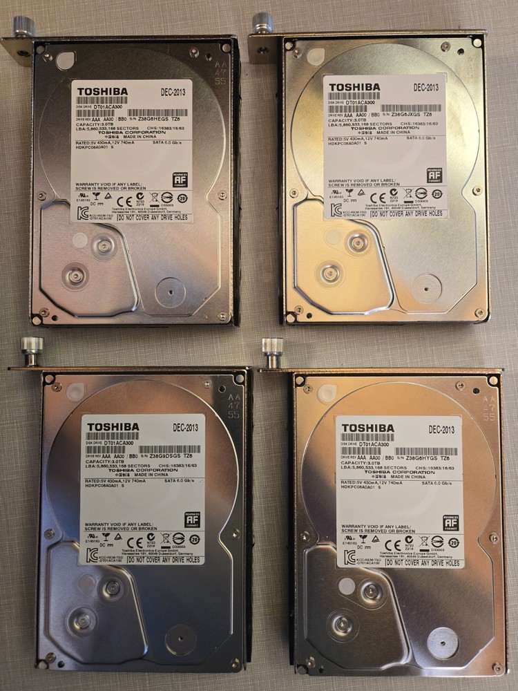 OWC Thunderbay IV 4 RAID Thunderbolt 2/USB-C with 12 GB storage error free