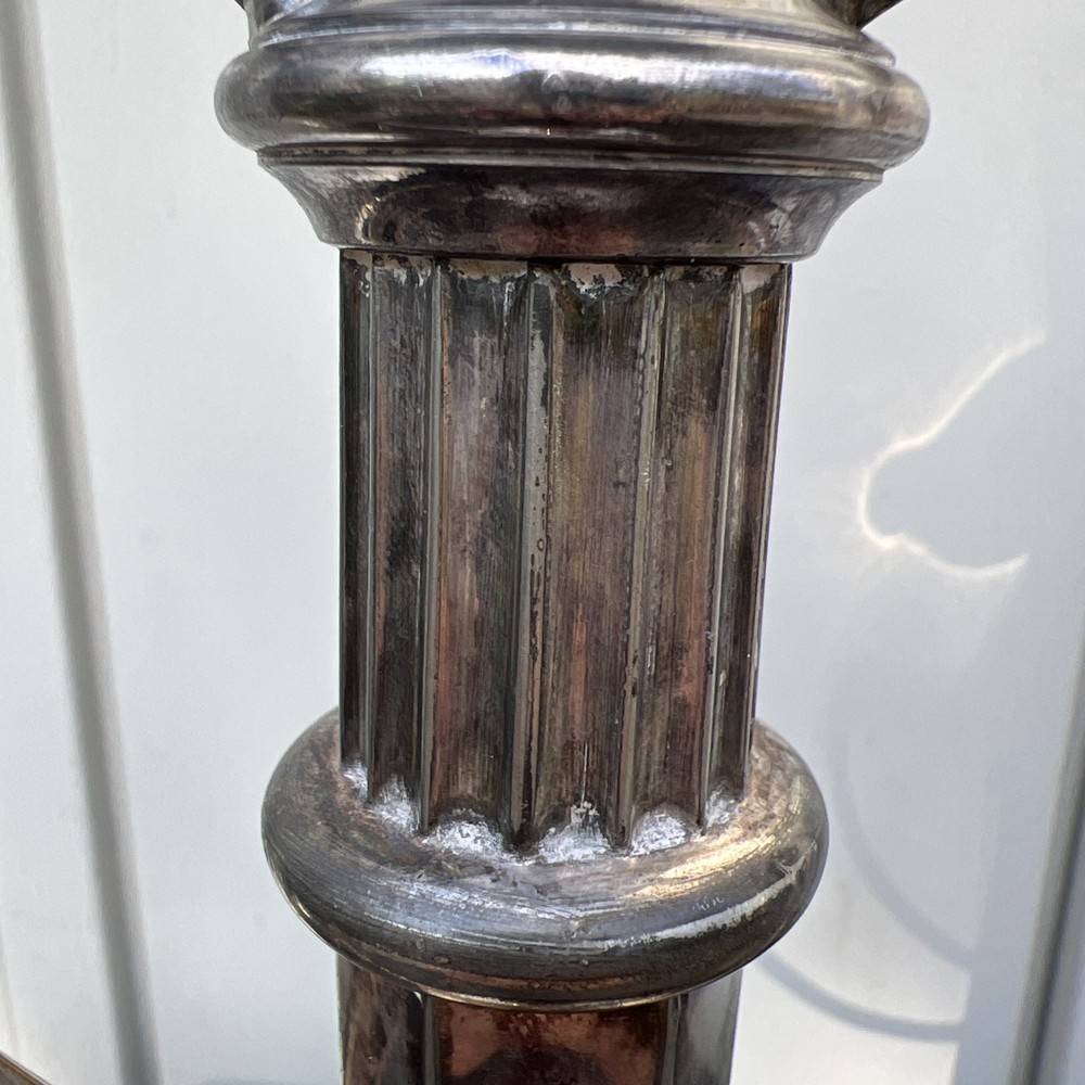 REED & BARTON 3 light Candelabras Quadruple Plated #17