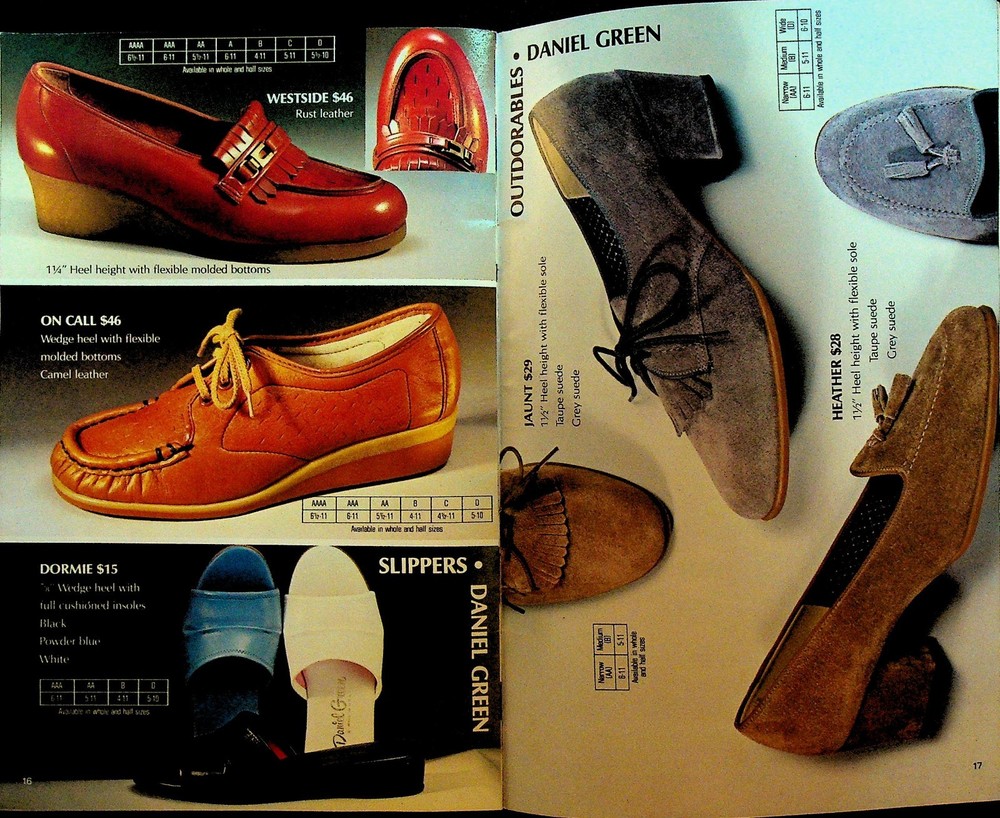 Naturalizer Shoe Catalog Fall Winter 1982