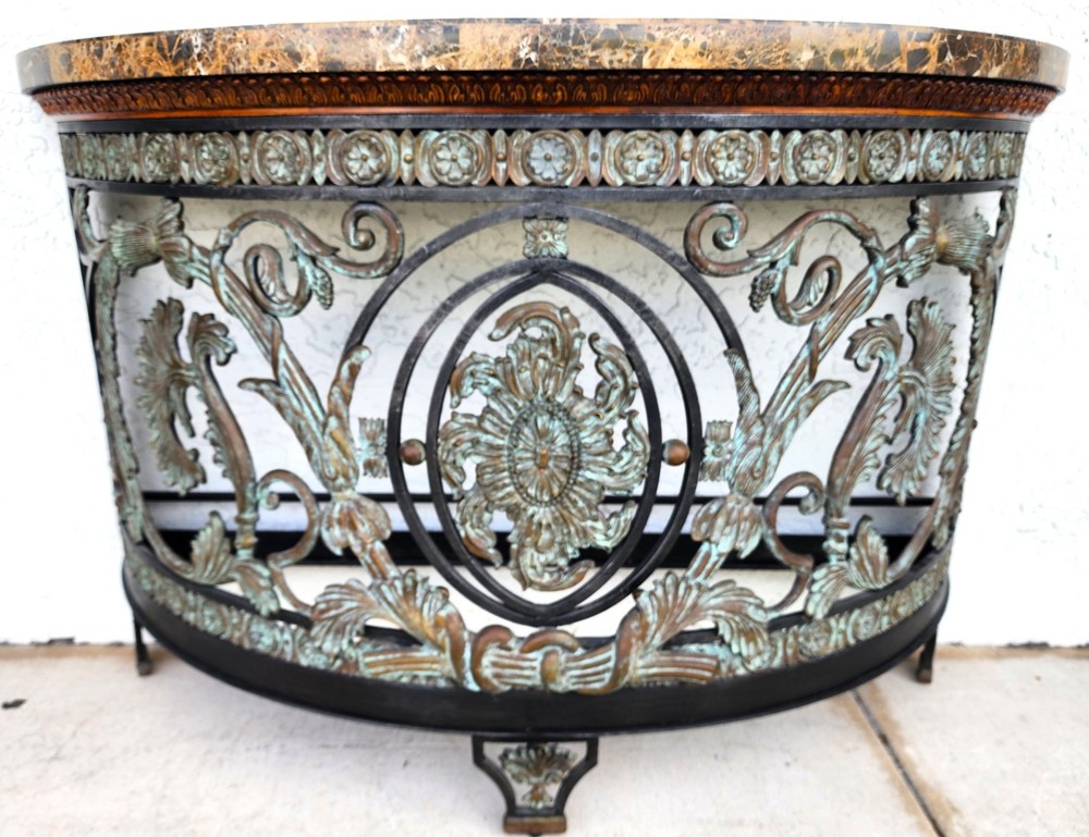 Maitland Smith Italian Console Table