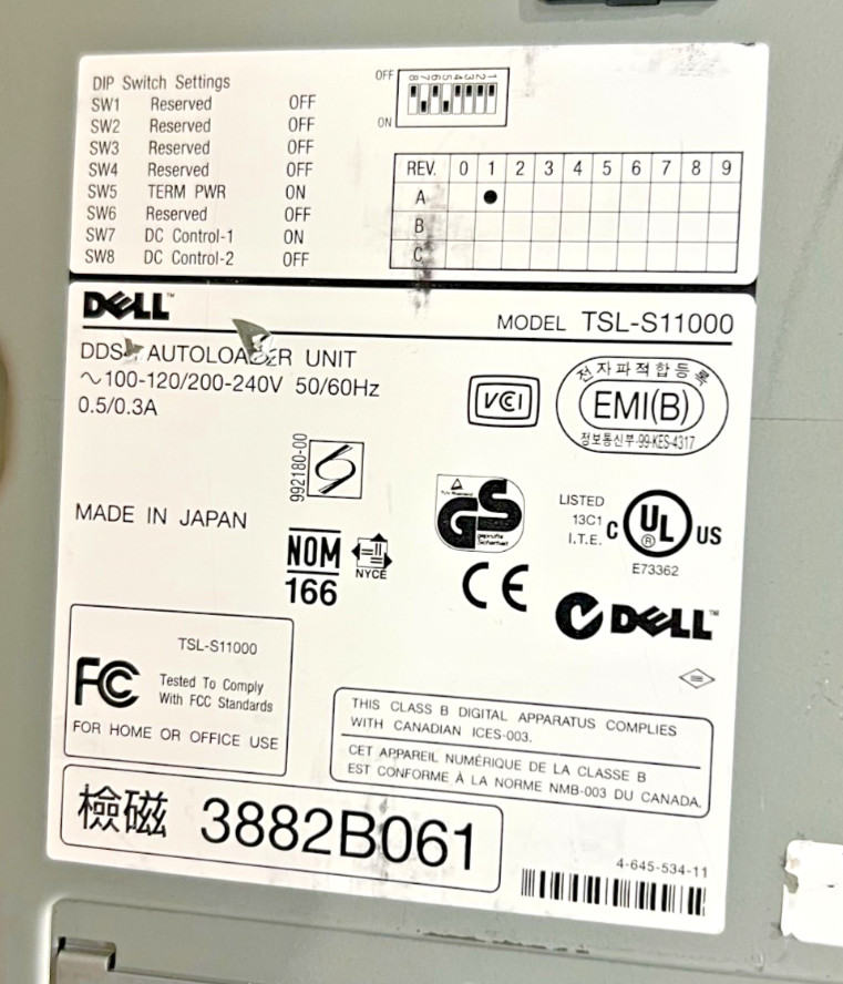Dell Powervault 120T Autoloader