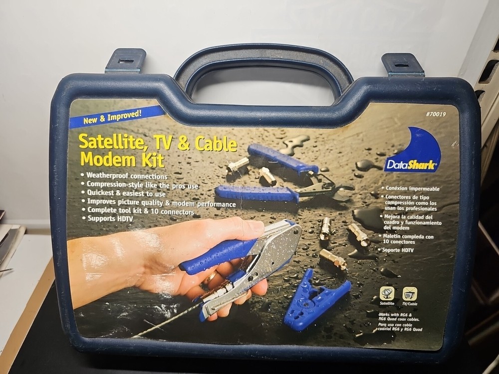 DataShark Satellite & Digital Cable Tool Kit/Case 70019