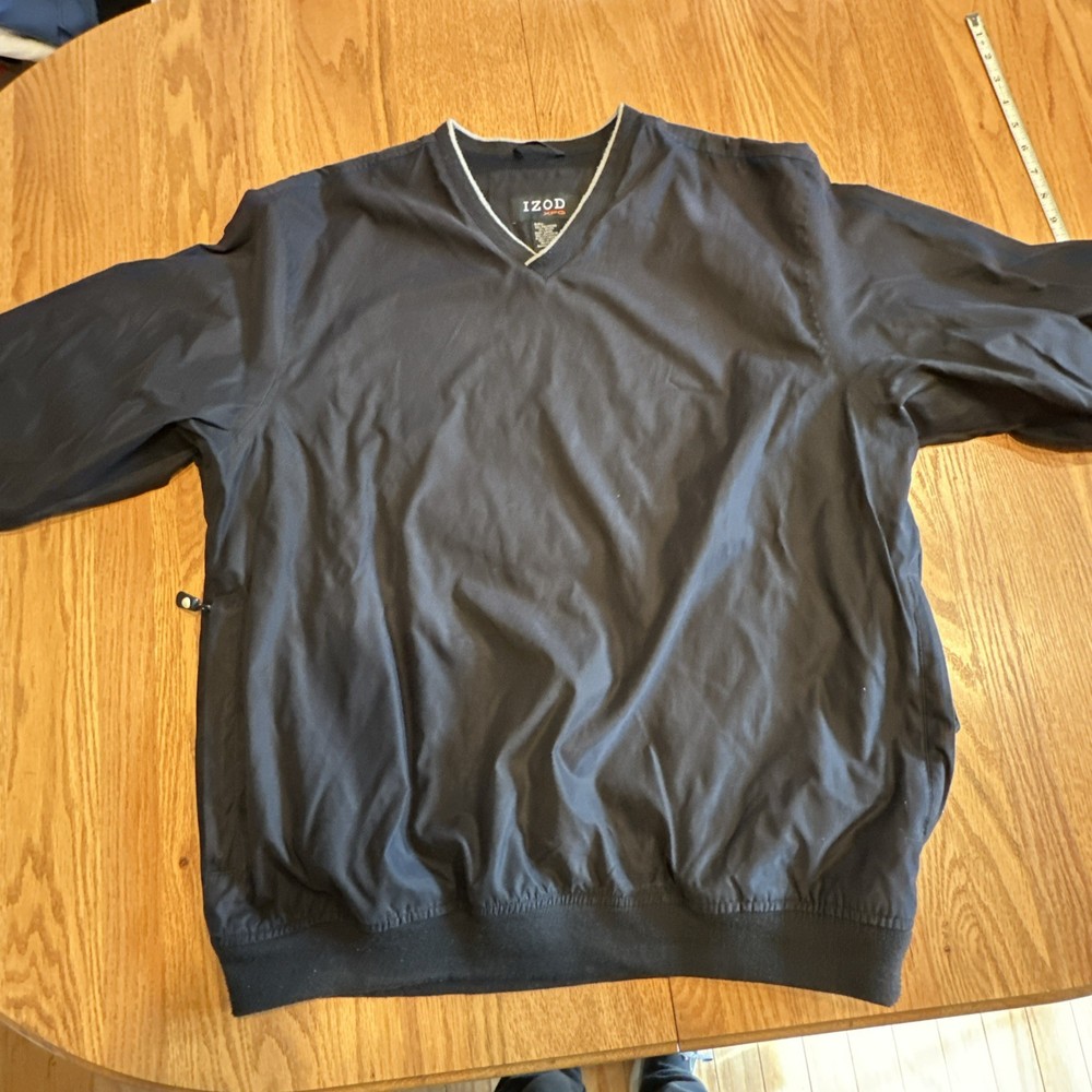 IZOD XFG Extreme Function Golf Wear Men's Large Pullover Jacket Polyester