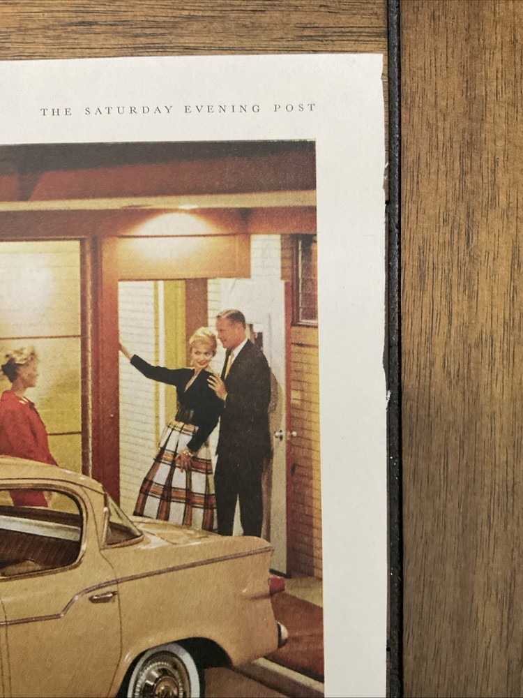 Lark Pert N' Practical Studebaker Print Ad 1960 10x13