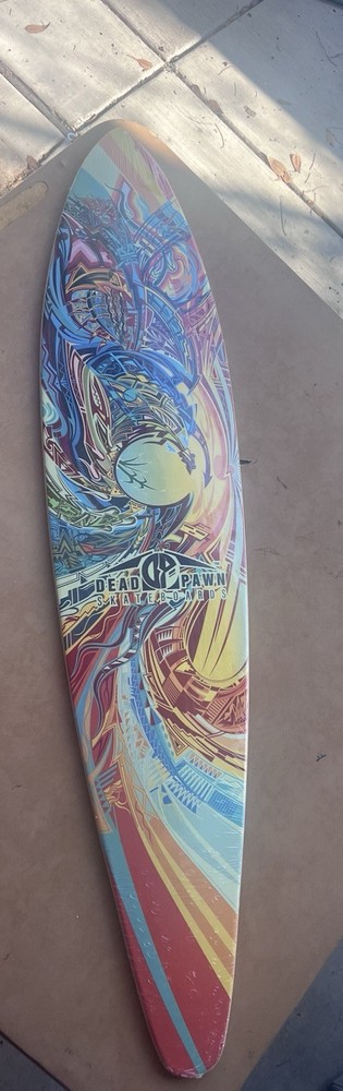 NO. 3 LONGBOARD: "OUR CORN ROOTS”42.75 x 9.75