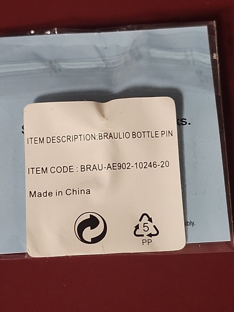 2 Braulio Liqueur Pins