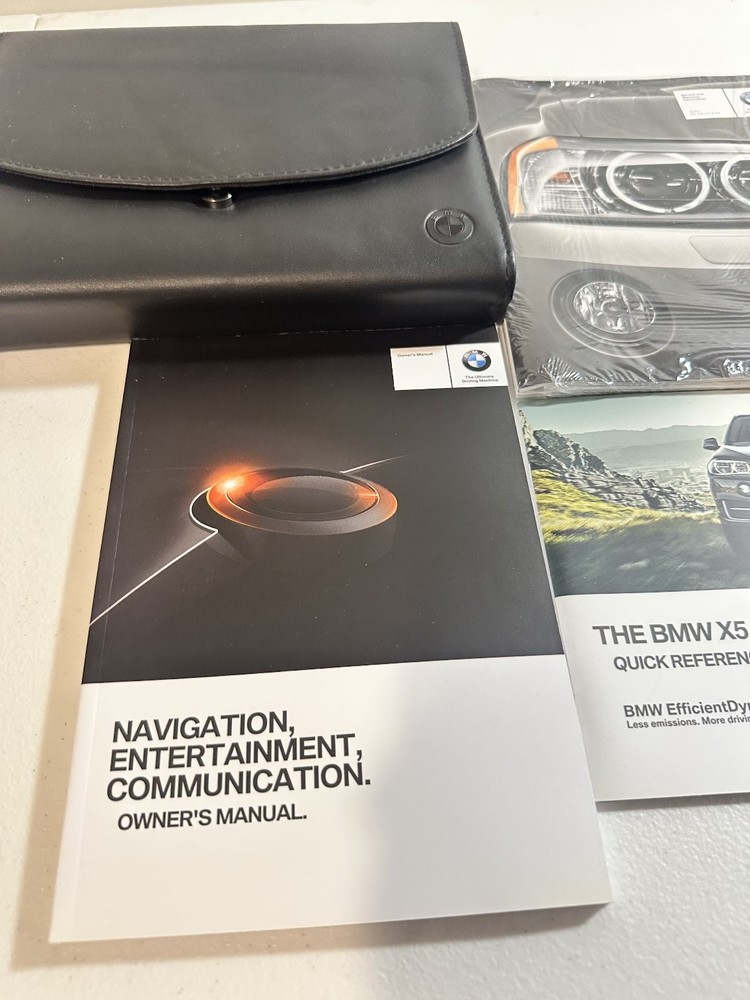 BMW X5 Owner's Manuals Set 2014
