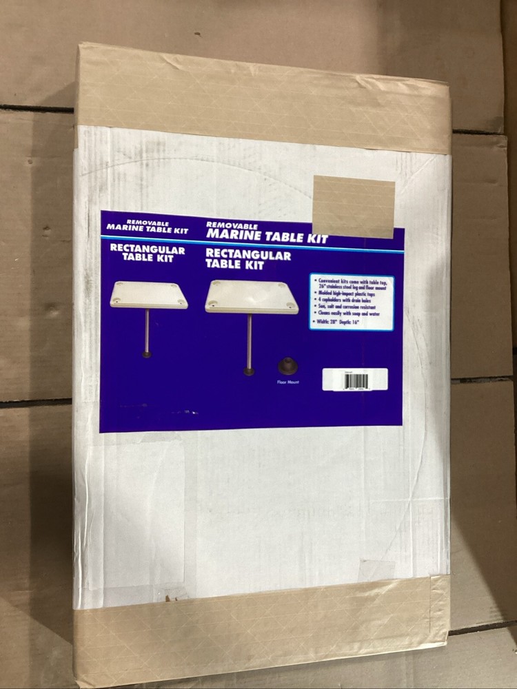 JIF Rectangle Table w/ Recesses Flushed Mount DSH-KF ( Open Box / Large Chips )