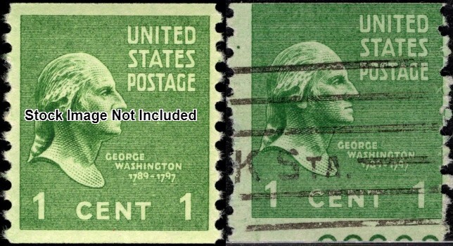 Perfectly Flawed EFO SN 839 Used Error - Washington - Miscut Partial Plate #