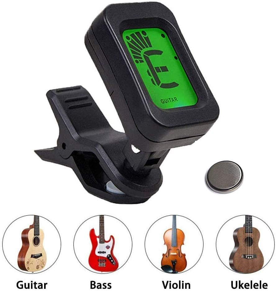 Guitar Accessories Kit Include Acoustic Guitar Strings, Tuner, Capo, 3-in-1 Rest