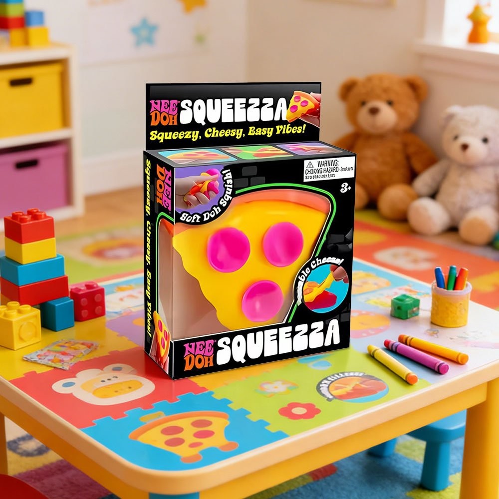Squeezza Pizza Squishy Toy USA