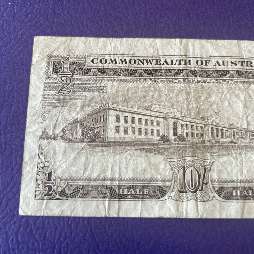 Australia- 10 Shillings-1954-60