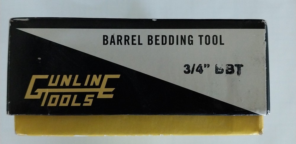 Gunline Tools Barrel Bedding Tool 3/4"