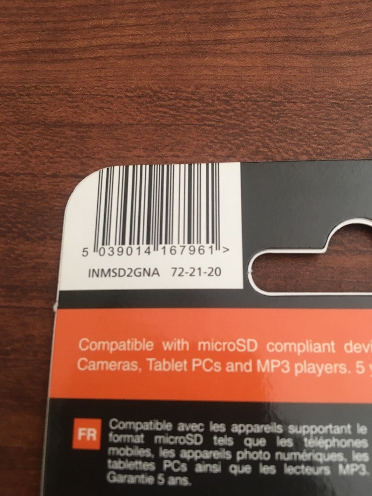 Integral 2GB MicroSD Card - Retail