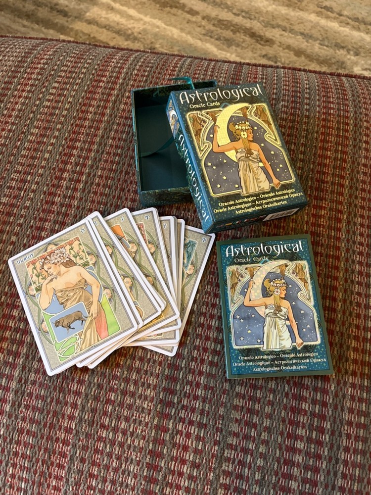 Tarot Astrological Oracle Cards 22 Card Set