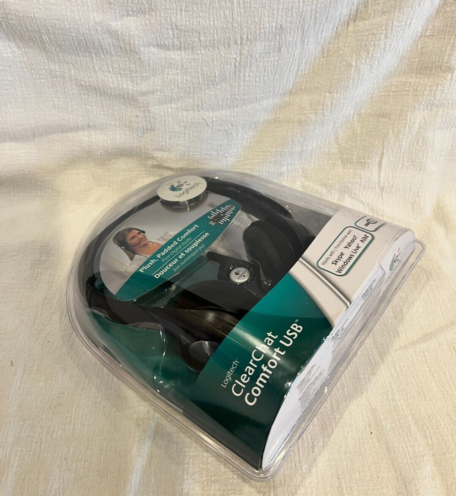 Clear Chat Comfort USB Logitech Noice canceling Microphone