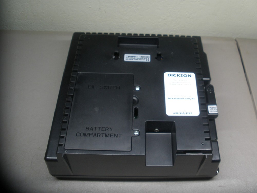 DICKSON TH8P0 HIGH RESOLUTION TEMPERATURE & HUMIDITY CHART RECORDER