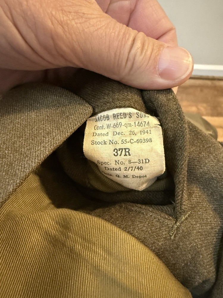 WW2 63rd ID Uniform