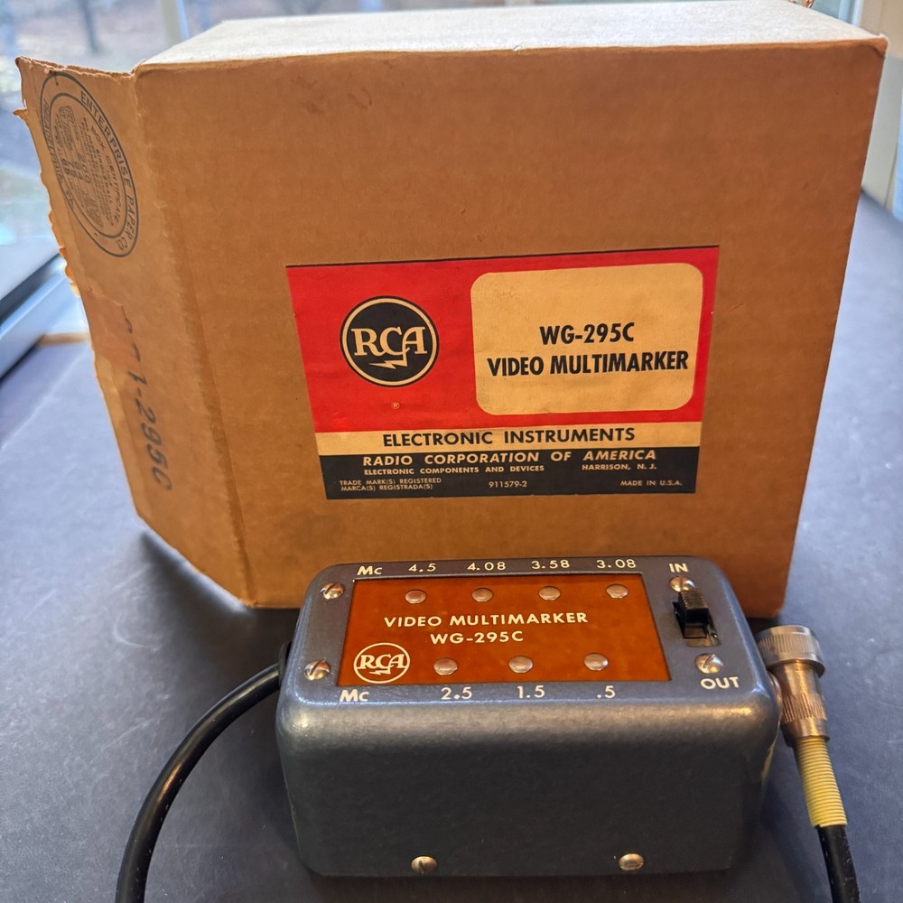 Vintage RCA Video Multimarker WG-295C RARE UNTESTED