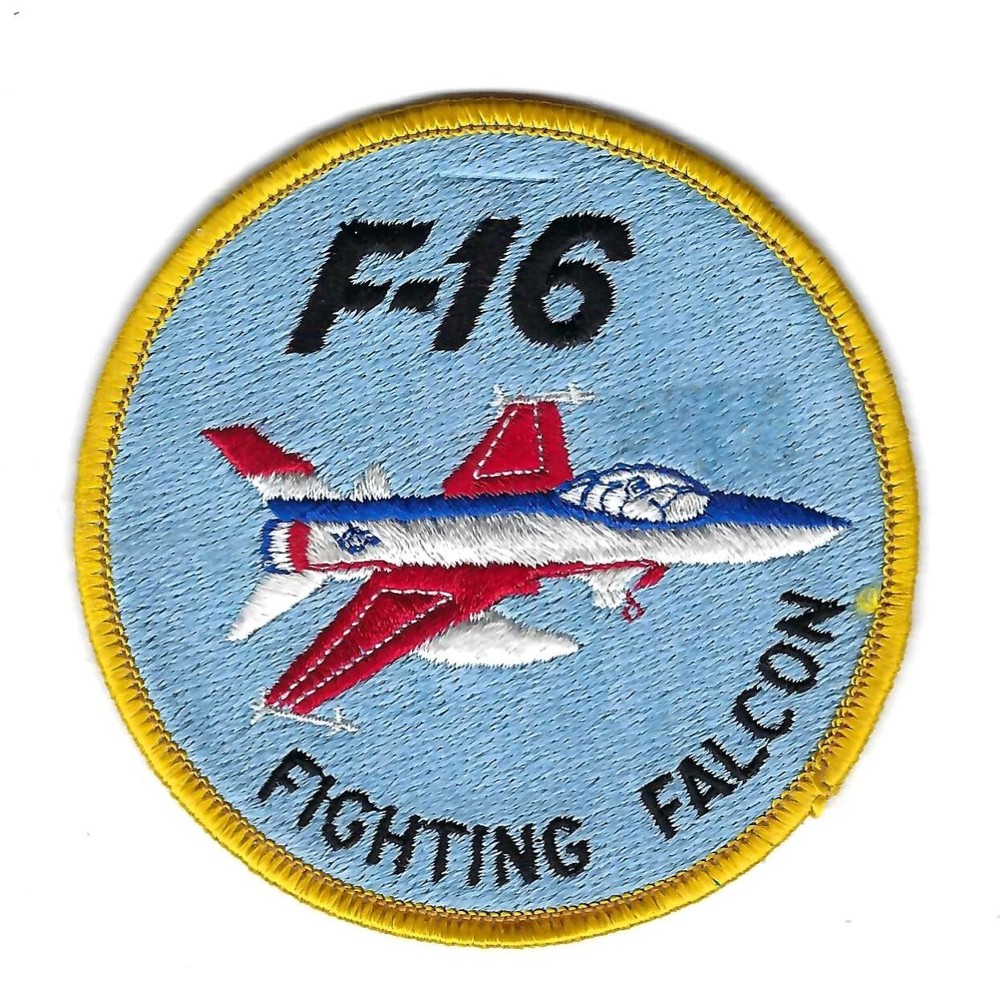 80's F-16 "FIGHTING FALCON" patch