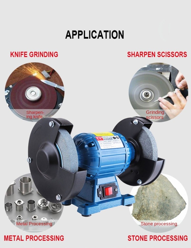 Electric Grinding Machine Small Table Knife Sharpener 3 Phase S3E-FF-250