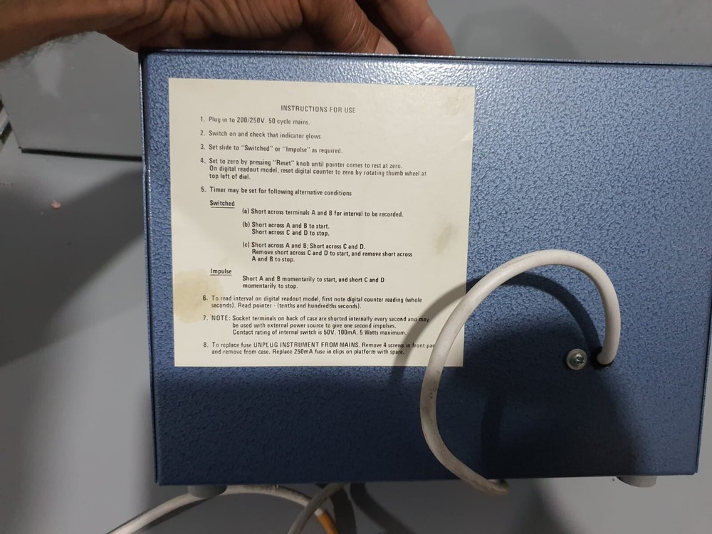 Griffin & George Centisecond Timer TRITON Type 144