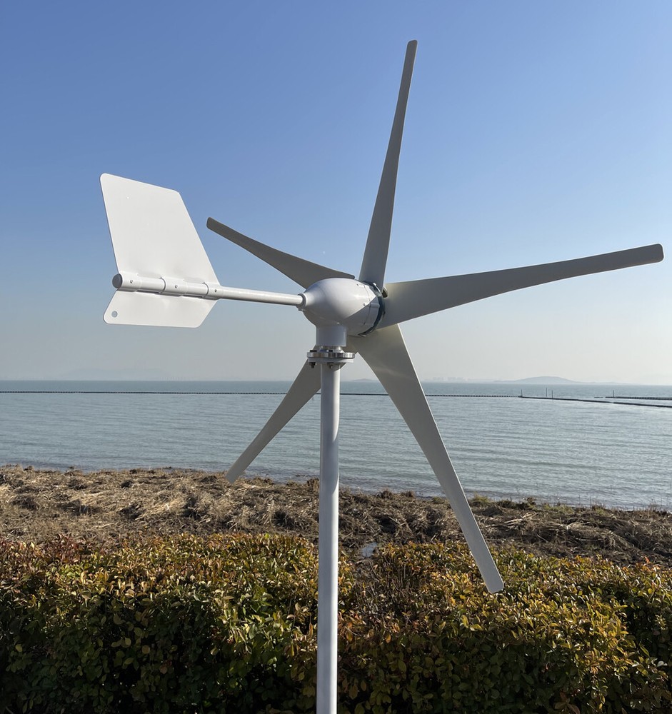 2000W 12V --48V Wind Turbine Generator 3-phase Windmill w/ Charge Controller US